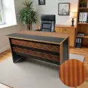 مكتب تريبل شرايح ادراج ثابت