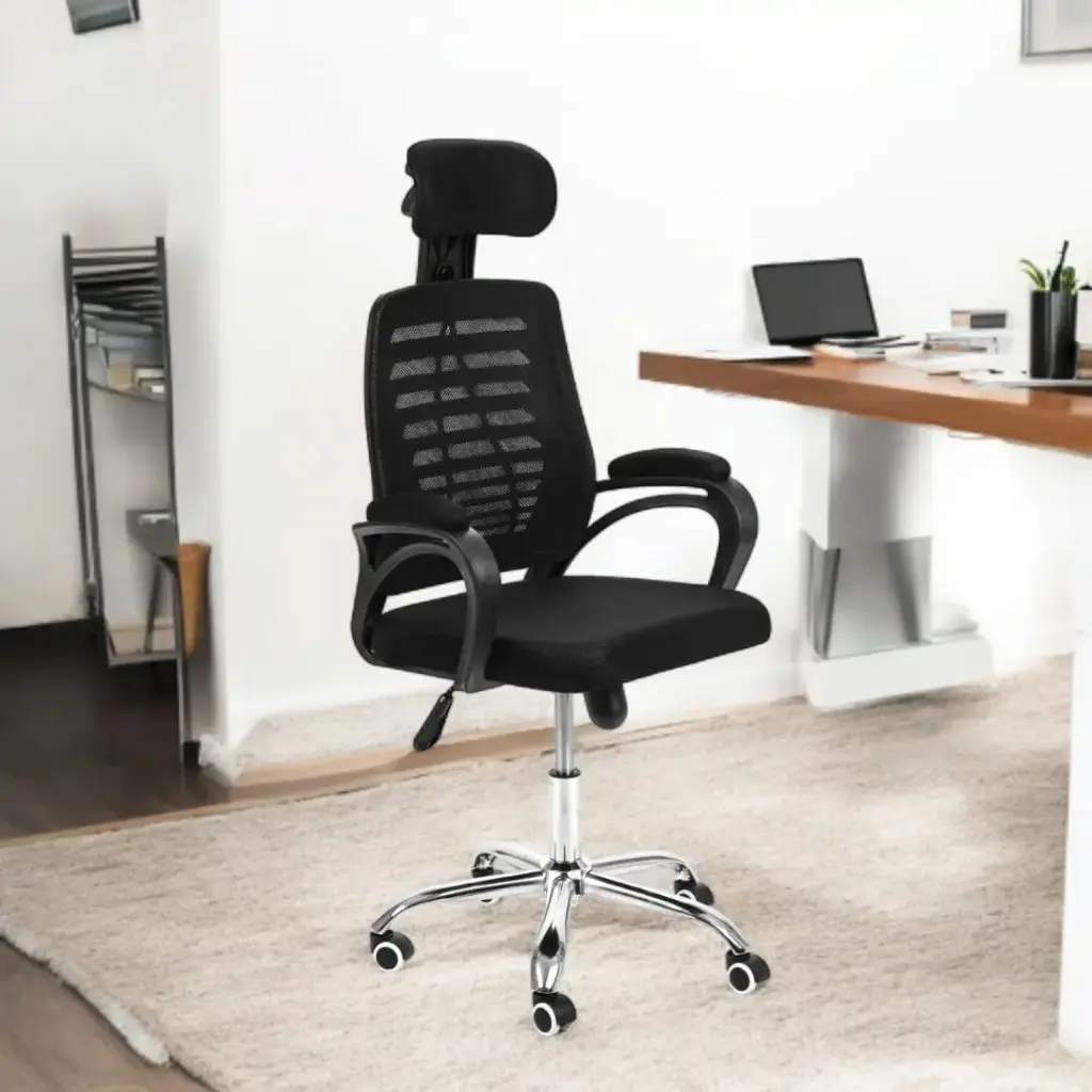 كرسي نيو فوكس فريم اسود