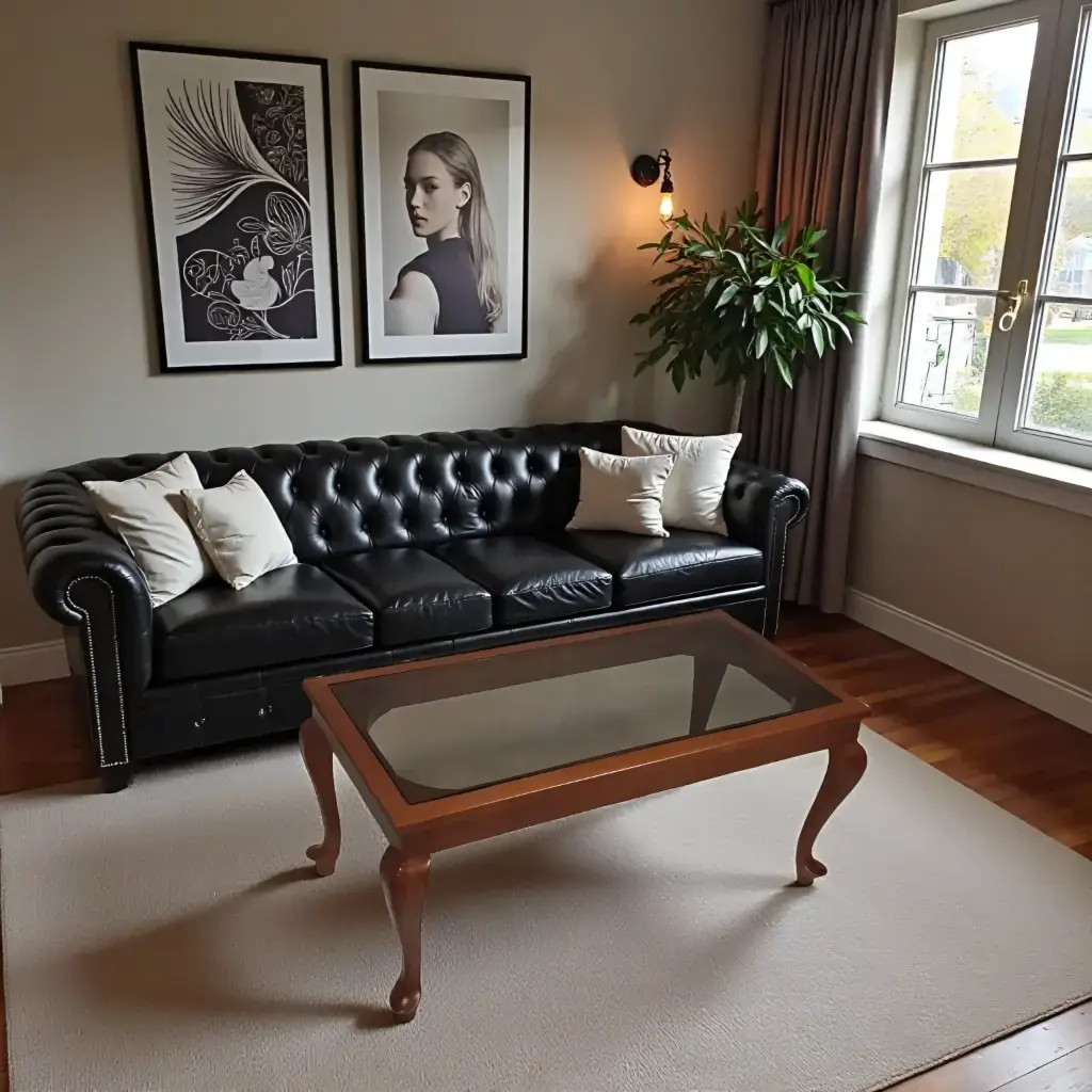 ترابيزه ضيافه ميني بوص زان 4رجل