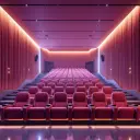أثاث مسارح وقاعات / كراسي سينما