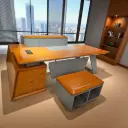 الأثاث المكتبي والشركات / المكاتب وخلايا العمل / مكاتب أدارة عليا