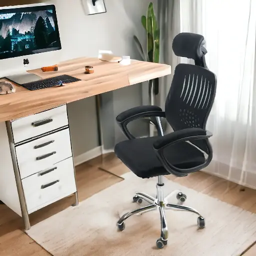 كرسي كيا فريم اسود